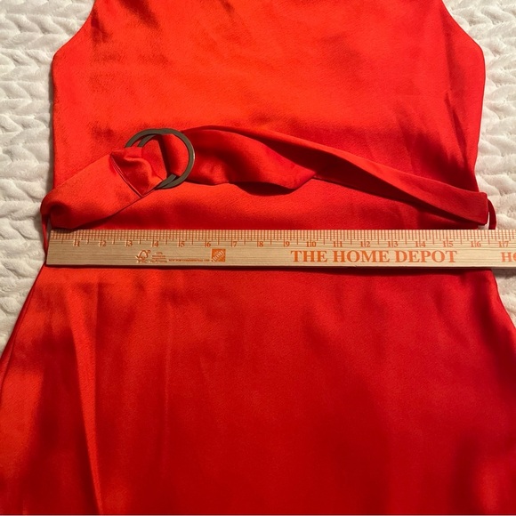 River Island slip dress Red/orange size 10 - Picture 9 of 12